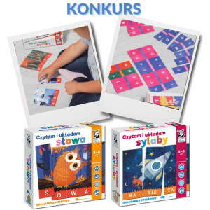 Wygraj przedpremierowo: Układanki Czytam i układam słowa lub sylaby
