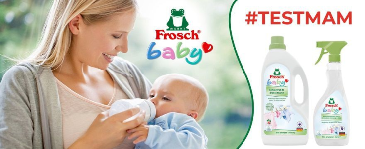 Konkurs "Czyste i bez plam! Preparaty do prania dziecięcych ubranek od Frosch Baby"