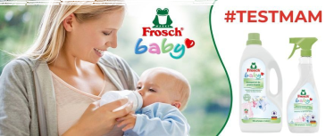 Konkurs "Czyste i bez plam! Preparaty do prania dziecięcych ubranek od Frosch Baby"