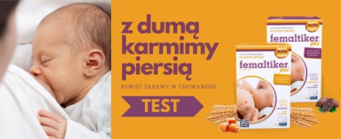 Konkurs "TESTOWANIE Wspieramy mamy: karm piersią na zdrowie"