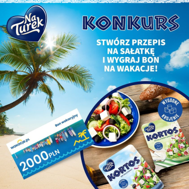 Wygraj wakacje za fotkę sałatki NaTurek Kortos
