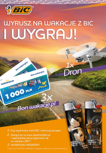 Konkurs ''Wyrusz na wakacje z BIC'' Shell