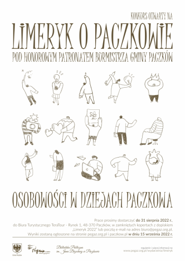 Konkurs "Limeryk o Paczkowie"