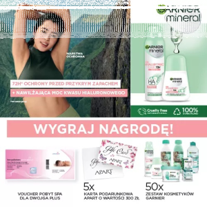 Konkurs "Garnier mineral w Hebe"