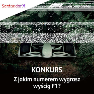Konkurs "Santander x F1"