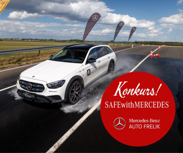 Konkurs "Safe witch Mercedes"