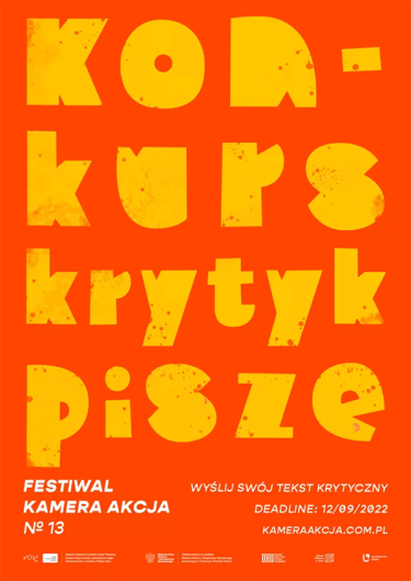 Konkurs "Krytyk Pisze"