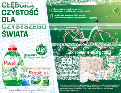 Konkurs "Głęboka czystość dla czystszego świata!" Persil Carrefour