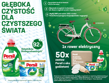 Konkurs "Głęboka czystość dla czystszego świata!" Persil Carrefour