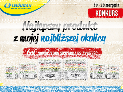 Wygraj suszarkę do żywności