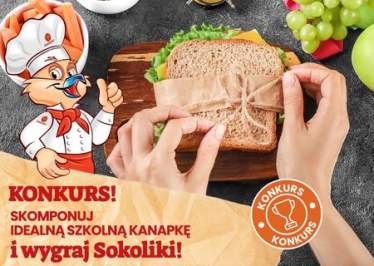 Konkurs "Czas na pyszny powrót do szkoły z Sokolikami"
