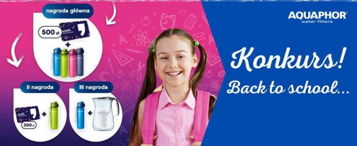 Konkurs "Dobry start w nowy rok szkolny! Wygraj VOUCHERY"