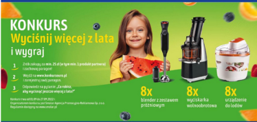 Konkurs "Wyciśnij więcej z lata" Eurosklep