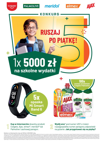 Konkurs "Ruszaj po piątkę Colgate" Intermarche