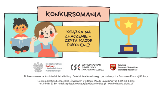 Konkurs "Książka mostem międzypokoleniowym"