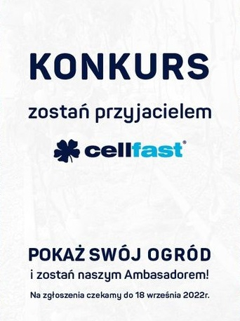 Konkurs "Przyjaciel marki Cellfast"