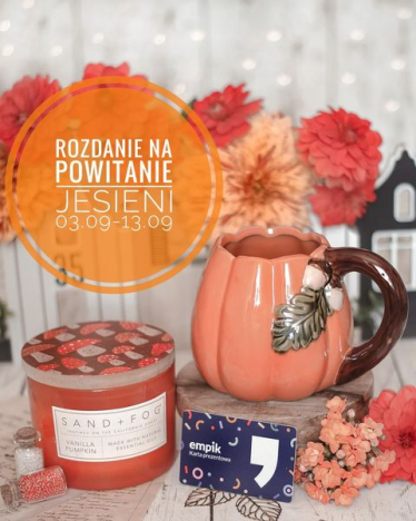 Konkurs "Rozdanie na powitanie jesieni"