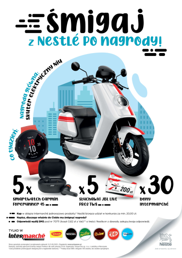 Konkurs "Śmigaj z Nestlé po nagrody" Intermarche
