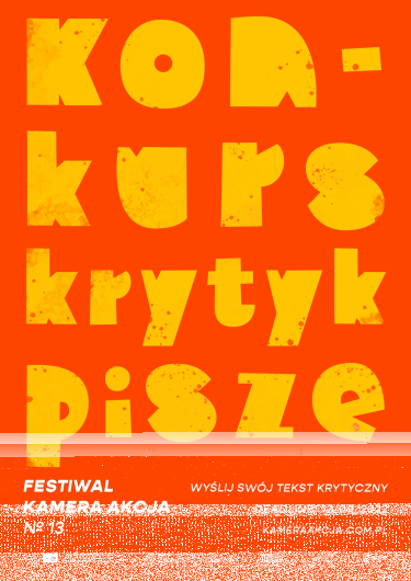 Brak wyników dla Edycja 2022 Konkurs Krytyk Pisze