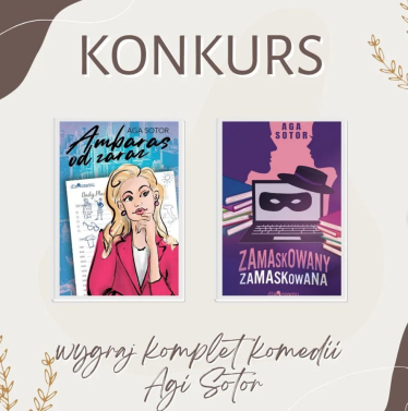 Wygraj komplet komedii Agi Sotor