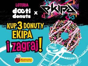 Loteria "Dooti Donuts x EKIPA” Biedronka