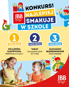 Konkurs "JBB najlepiej smakuje w szkole"