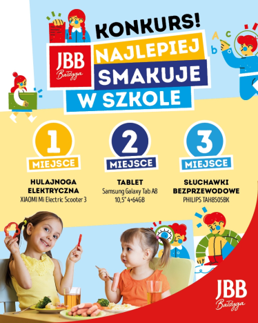 Konkurs "JBB najlepiej smakuje w szkole"