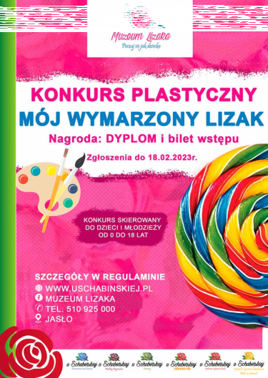 Konkurs "Mój wymarzony Lizak" Schabińskiej