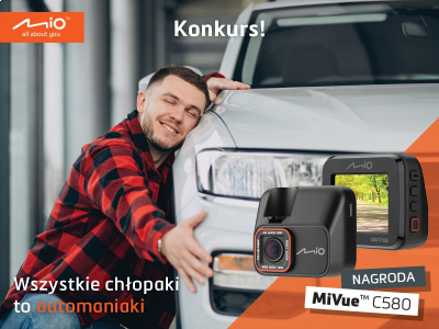 Konkurs "Wszystkie chłopaki to automaniaki - wygraj wideorejestrator"