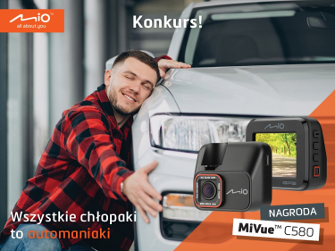 Konkurs "Wszystkie chłopaki to automaniaki - wygraj wideorejestrator"