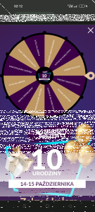 Loteria "10 Urodziny Ptak Outlet"