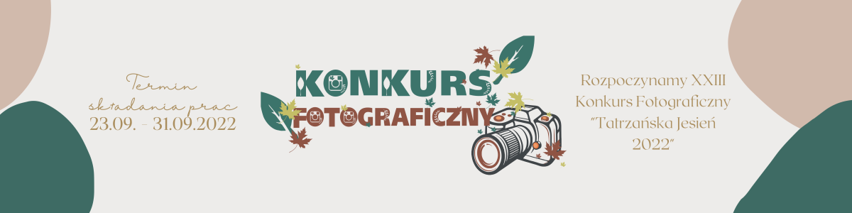 Konkurs "Tatrzańska Jesień 2022"
