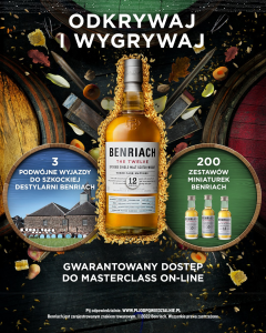 Konkurs "Odkryj świat smaków Benriach"