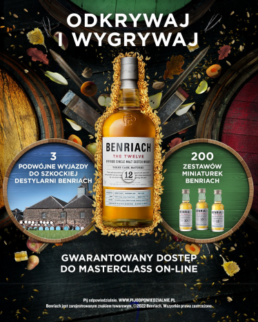 Konkurs "Odkryj świat smaków Benriach"