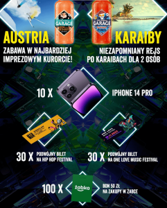 Konkurs "Garage" Żabka, 18+