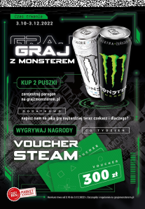 Konkurs "Graj z Monsterem"