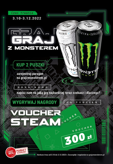 Konkurs "Graj z Monsterem"