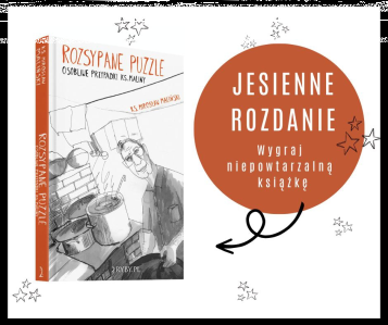 Wygraj książkę "Rozsypane puzzle. Osobliwe przypadki ks. Maliny" do godz. 12:00