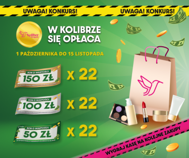 Konkurs "Drogerie Koliber"