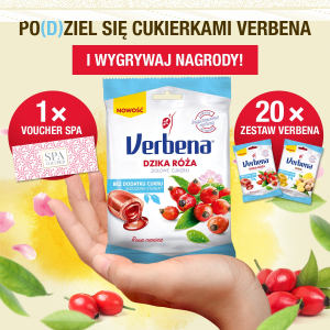 Konkurs "Pod/z/iel się cukierkami Verbena"