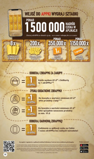 Loteria "ZdrAPPka" III edycja, Delikatesy Centrum