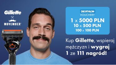 Konkurs "Movember z Gillette"