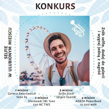 Konkurs na najfajniejsze selfie w ulubionym miejscu