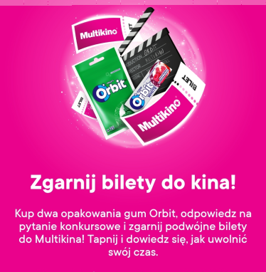 Konkurs "Orbit zabłyśnij w kinie"