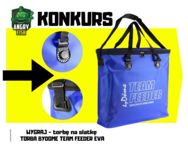 Konkurs fotograficzny "Wrzuć zdjęcie złowionej ryby i wygraj torbę"
