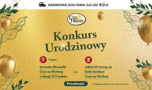 Konkurs urodzinowy "Czas na Herbatę"