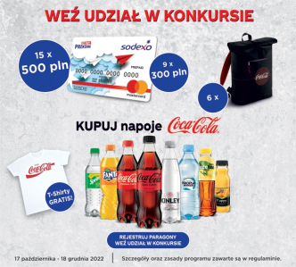 Konkurs "Danie z napojem Coca-Cola"