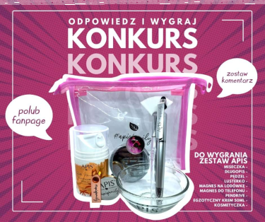 Wygraj zestaw kosmetyków Apis