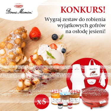Konkurs "Słodka jesień" Bonne Maman