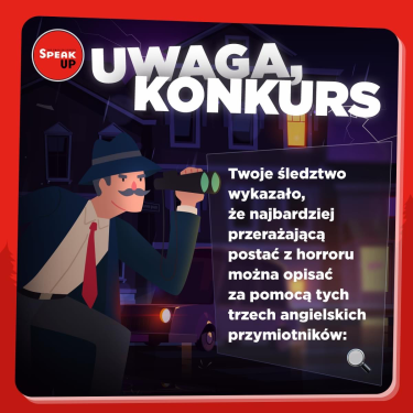 Konkurs "Speak Up Halloween"